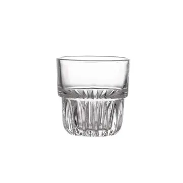 Heat-resistant Clear Tumbler Coffee Glasses, 140ML