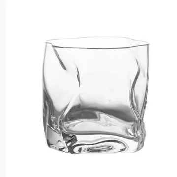 275ML Wholesale Hot Selling Twisted Cup Good-Looking Whiskey Glasses Rocks Glasses Shot Glasses Household Drinking Cups