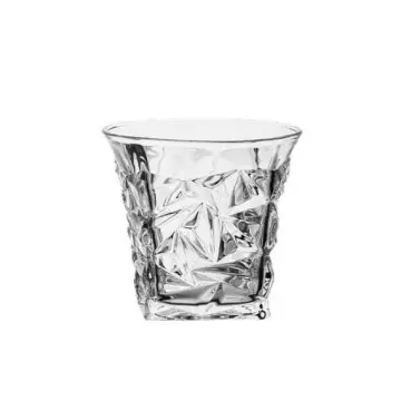 290ML Wholesale Classic Engraved Rock Pattern Crystal Whiskey Glass Rocks Glasses Shot Glasses Liqueur Glasses Barware Clear bar Drinking Rock Glass