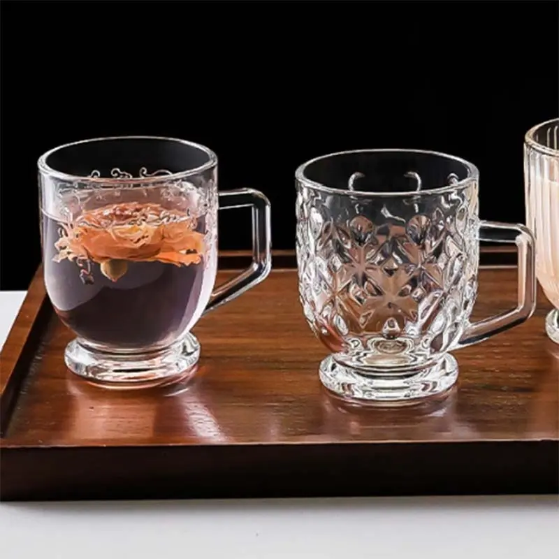 tumbler water drinking glass mug cups glassware TZ5010C1