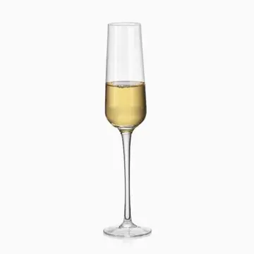 250ml Long Stemmed Champagne Wine Glass Flutes Wine Glasses Glassware Custom Hand Blown Glass Goblet Cup