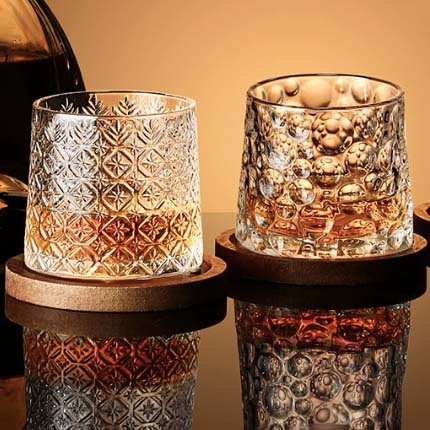 crystal glasses whiskey glasses rocks glasses shot glasses  TKB512AP1