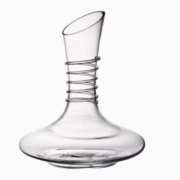 1850ml Wholesale Hot Sale Luxury Modern Glass Crystal Red Wine Decanter Set Glass clear Crystal G...