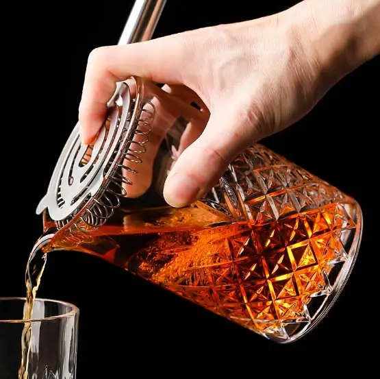 whisky shaker cocktail mixing glass whisky mixing glass  TKB508C2