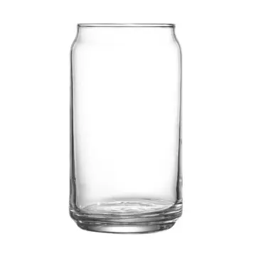 500ml Wholesale Best-selling Transparent High-boron-silica clear Can Glass Cup Juice Beverage and...