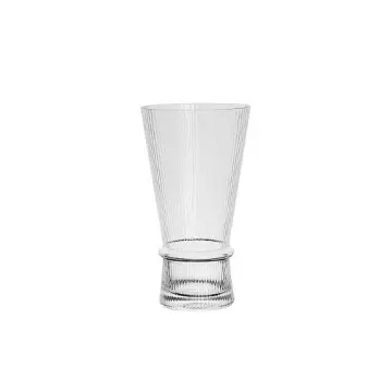 295ML Wholesale Crystal Whiskey Glass Rocks Glasses Shot Glasses Striped Coffee Glass Cup Dessert Pudding Ice Cream Glass Snifter Tumblers