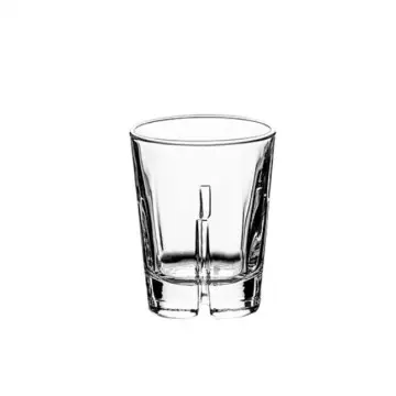 200ML Wholesale Classical Square Design Water Drinking Glass Cup Promotional Whisky Glass Custom ...
